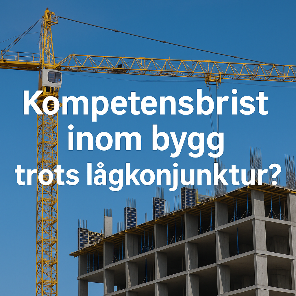 kompetensbrist inom bygg 
